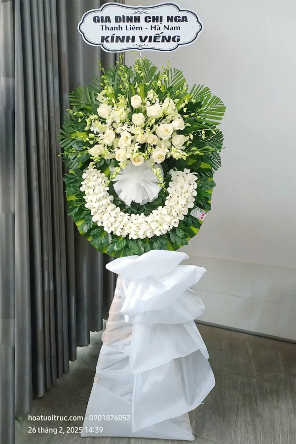 Hoa đám tang giá rẻ Phạm Thế Hiển