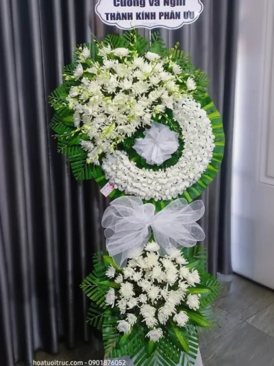 Shop hoa tang lễ gần Tân Kim - Cần Giuộc